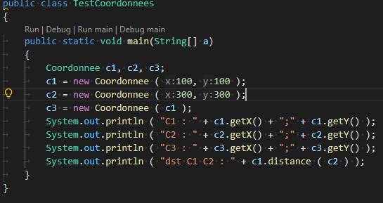 Schéma géométrique du problème